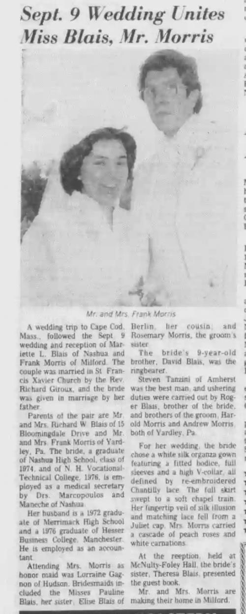 Marriage-Sep-23-1978-92457 | NewspaperArchive®